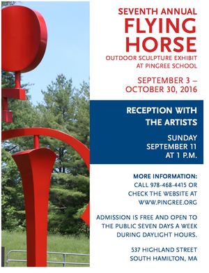 Flying Horse Outdoor Sculpture Exhibit