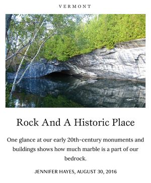 Take Magazine - Rock and a Historic Place